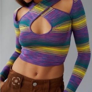 Urban outfitters Cassidy reversible cutout sweater